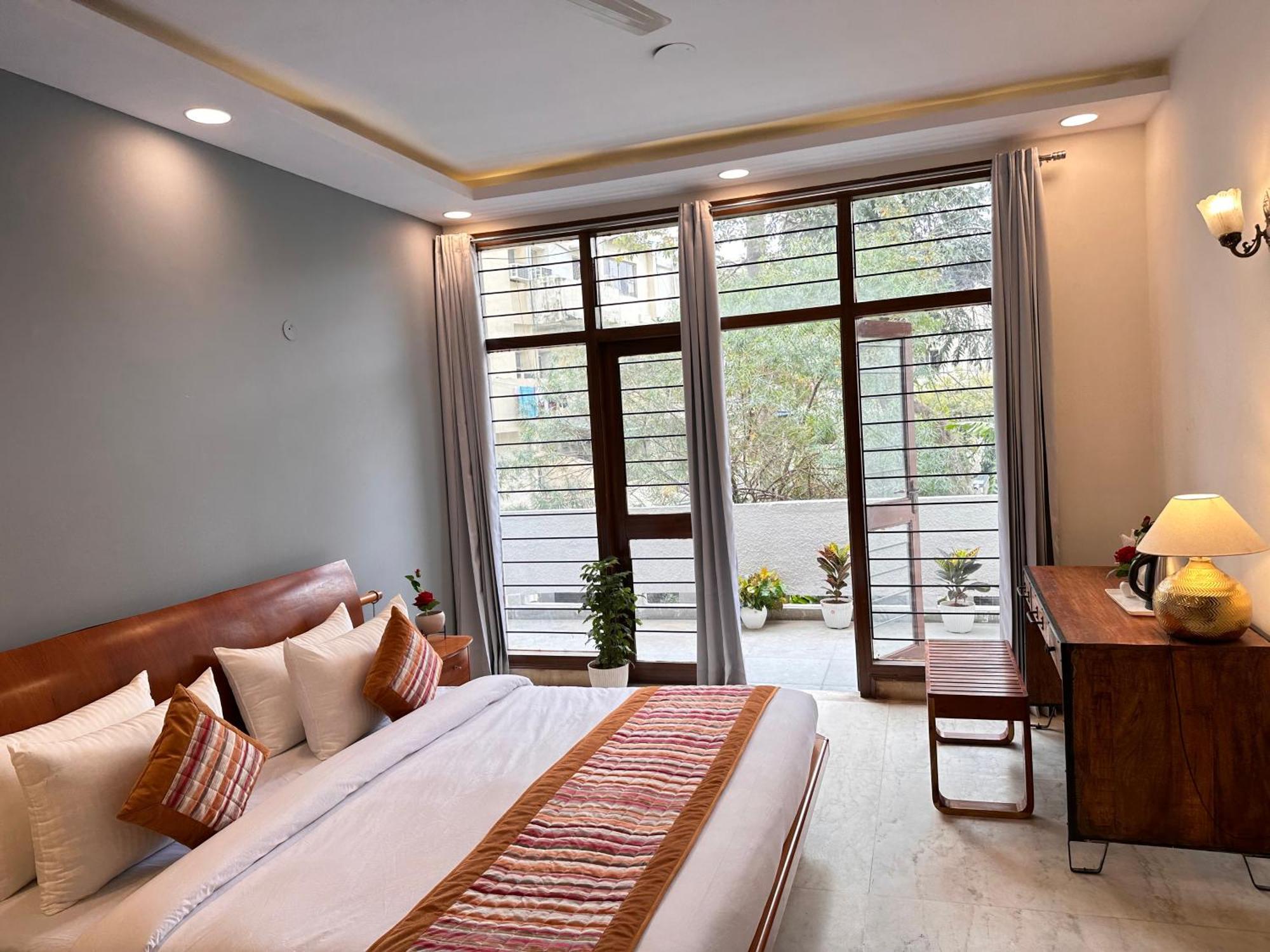 Grove Residency Hauz Khas New Delhi Couple Friendly Hotel Bagian luar foto
