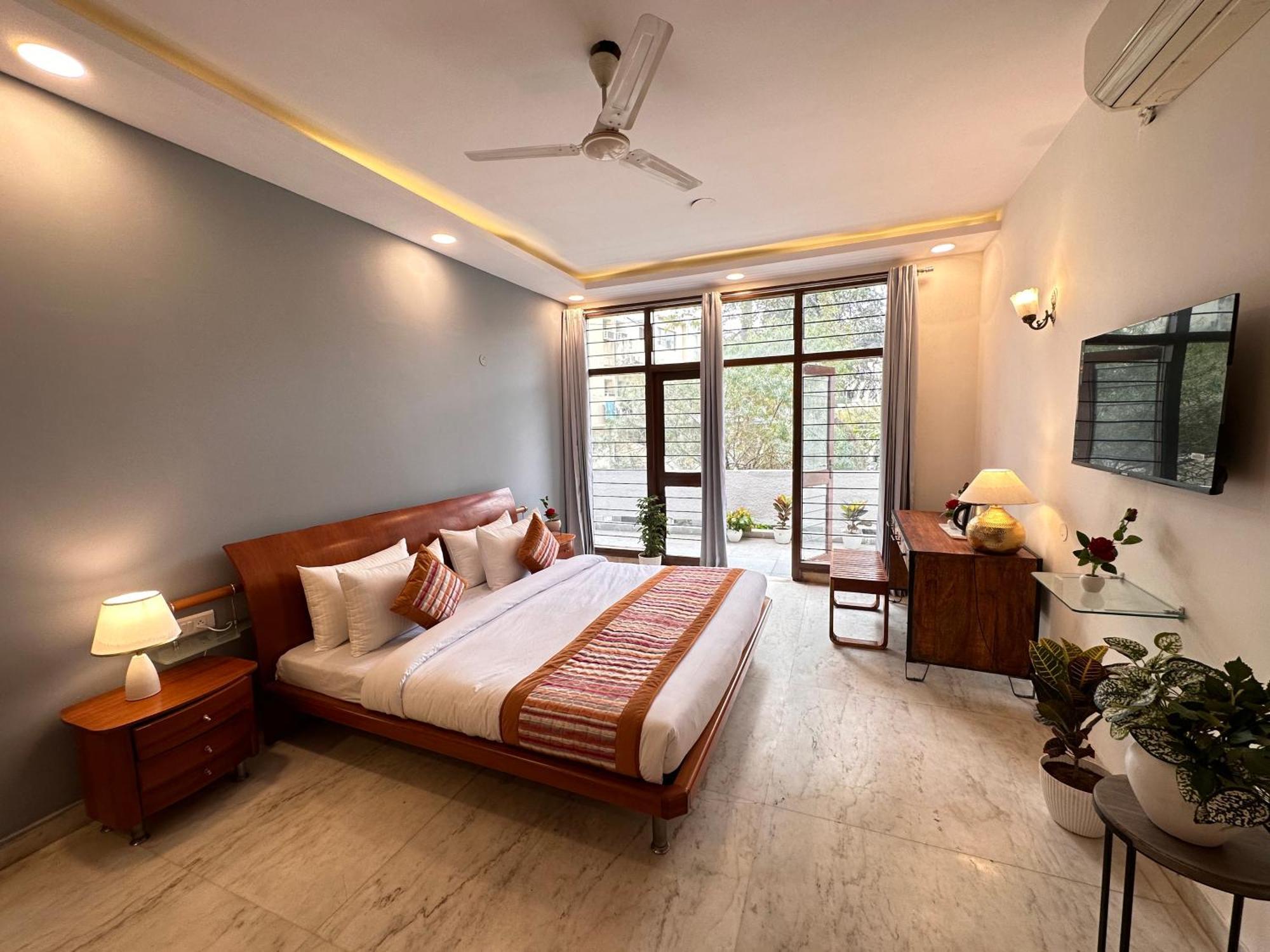 Grove Residency Hauz Khas New Delhi Couple Friendly Hotel Bagian luar foto