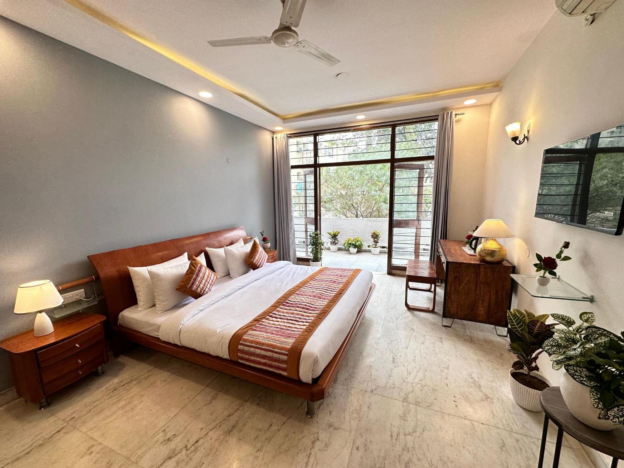 Grove Residency Hauz Khas New Delhi Couple Friendly Hotel Bagian luar foto
